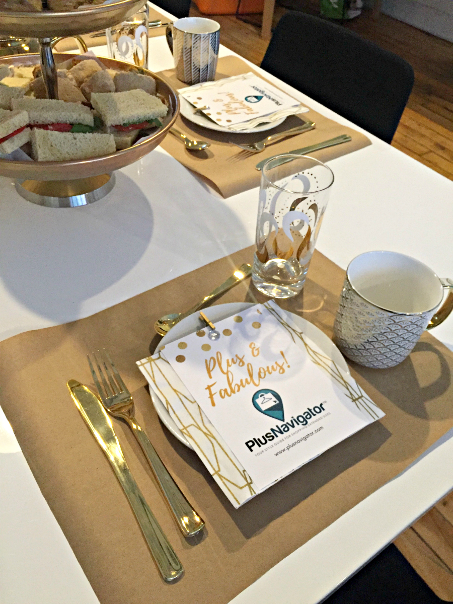 table setting gold flatware