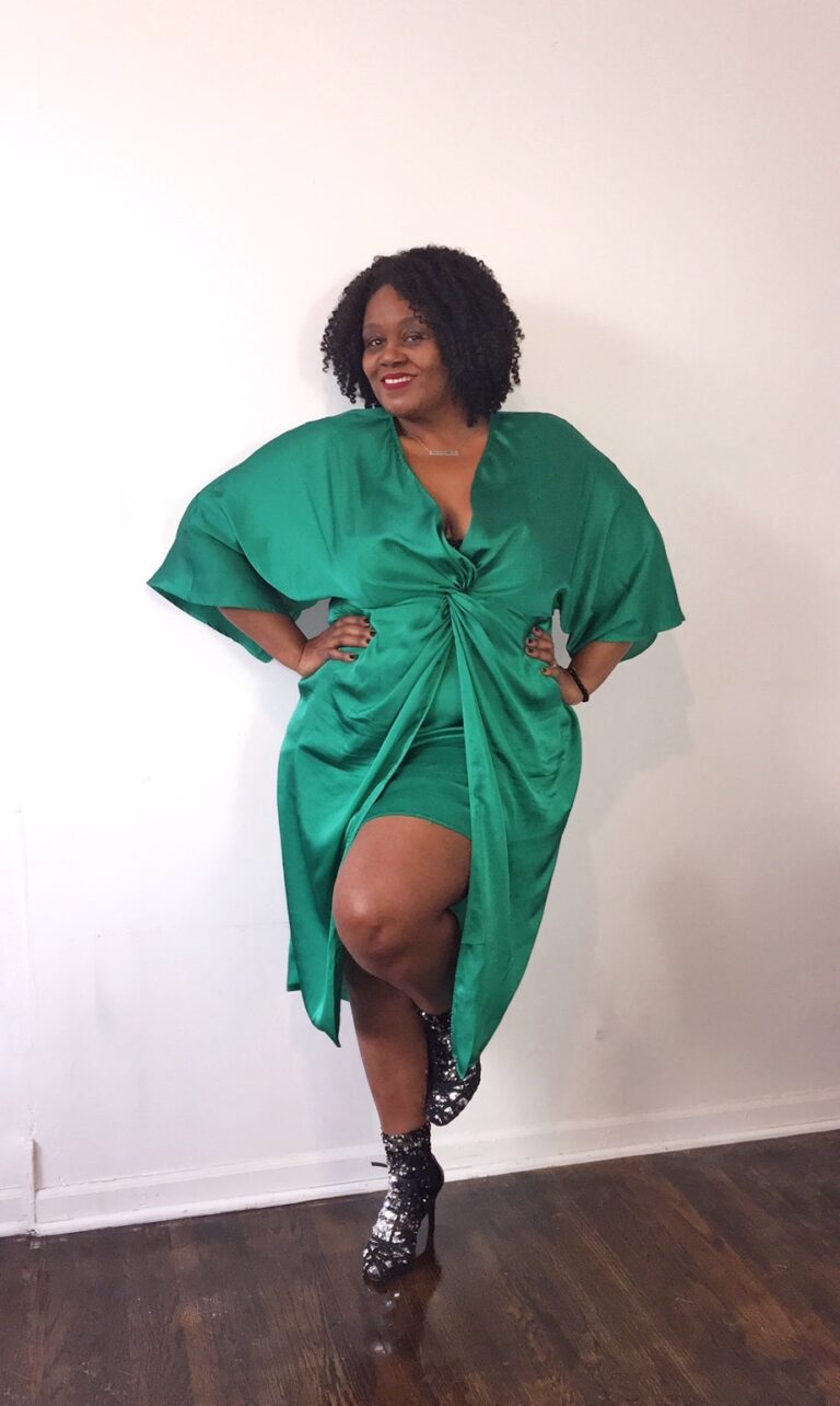 plus size split kimono