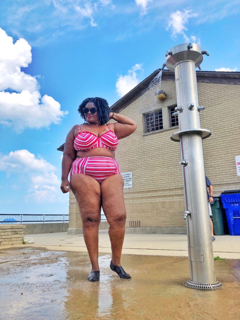 chicago beach plus size swimwear 