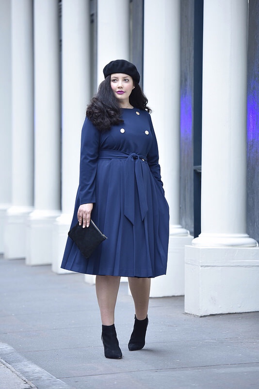 Girl With Curves x Lane Bryant Collection trench dress