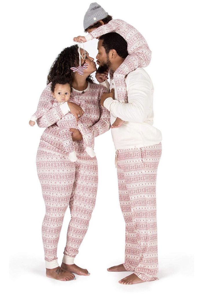 Burt's Bees Baby Family Jammies, Fair Isle Ivory, Holiday Matching Pajamas Oprah's Favorite Things