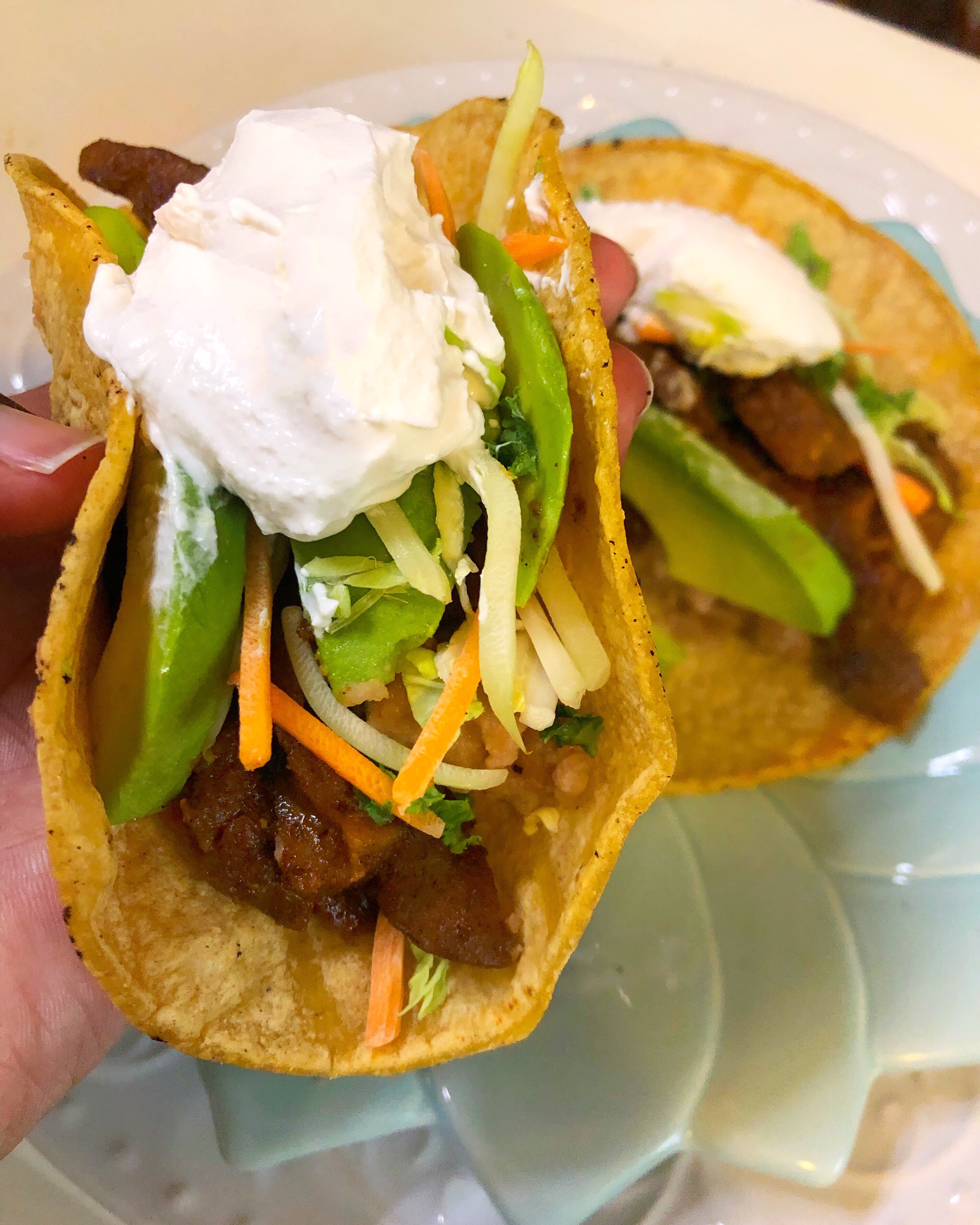 Seitan tacos
