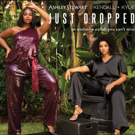 Ashley Stewart x Kendall and Kylie collection