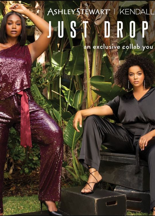 Ashley Stewart x Kendall and Kylie collection
