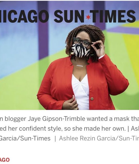 Chicago Sun Times Face Masks Fashion Trend